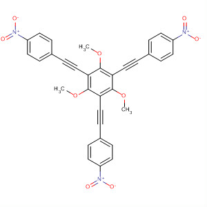 793684-44-3  Benzene, 1,3,5-trimethoxy-2,4,6-tris[(4-nitrophenyl)ethynyl]-