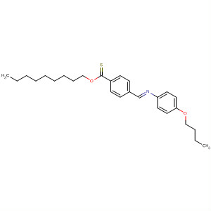 793724-62-6  Benzenecarbothioic acid, 4-[(E)-[(4-butoxyphenyl)imino]methyl]-,S-nonyl ester