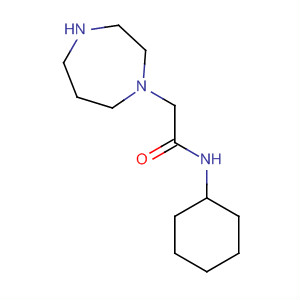 79379-39-8  1H-1,4-Diazepine-1-acetamide, N-cyclohexylhexahydro-