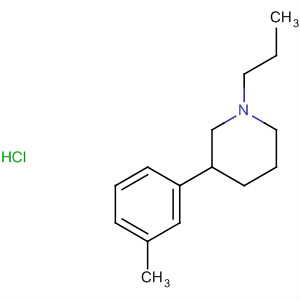 79412-51-4  Piperidine, 3-(3-methylphenyl)-1-propyl-, hydrochloride 79412-51-4  Piperidine, 3-(3-methylphenyl)-1-propyl-, hydrochloride