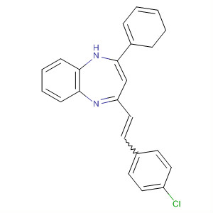 79461-99-7  1H-1,5-Benzodiazepine,4-[2-(4-chlorophenyl)ethenyl]-2,3-dihydro-2-phenyl-, (E)-