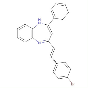 79462-00-3  1H-1,5-Benzodiazepine,4-[2-(4-bromophenyl)ethenyl]-2,3-dihydro-2-phenyl-, (E)-