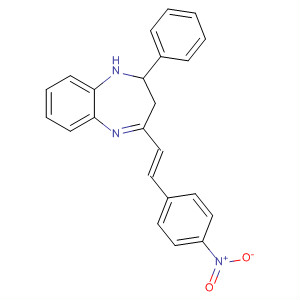 79462-01-4  1H-1,5-Benzodiazepine,2,3-dihydro-4-[2-(4-nitrophenyl)ethenyl]-2-phenyl-, (E)-