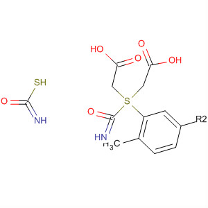 79479-12-2  Acetic acid, 2,2'-[(4-methyl-1,3-phenylene)bis(iminocarbonylthio)]bis-