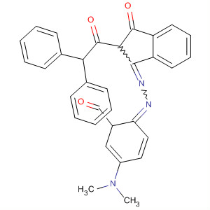 79490-24-7  Benzaldehyde, 4-(dimethylamino)-,[2-(diphenylacetyl)-2,3-dihydro-3-oxo-1H-inden-1-ylidene]hydrazone
