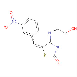 79526-05-9  2-Thiazolidinone, 4-[(2-hydroxyethyl)imino]-5-[(3-nitrophenyl)methylene]-