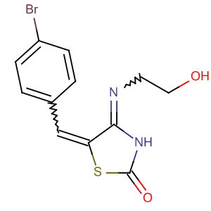 79526-09-3  2-Thiazolidinone,5-[(4-bromophenyl)methylene]-4-[(2-hydroxyethyl)imino]-