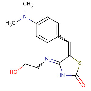 79526-10-6  2-Thiazolidinone,5-[[4-(dimethylamino)phenyl]methylene]-4-[(2-hydroxyethyl)imino]-