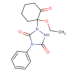 79532-62-0  1,2,4-Triazolidine-3,5-dione, 1-(1-ethoxy-2-oxocyclohexyl)-4-phenyl-