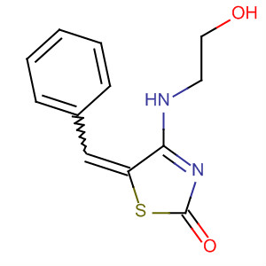 79535-61-8  2(5H)-Thiazolone, 4-[(2-hydroxyethyl)amino]-5-(phenylmethylene)-