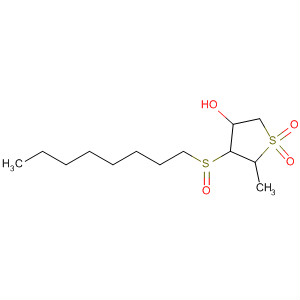 79552-42-4  Thiophene-3-ol, tetrahydro-5-methyl-4-(octylsulfinyl)-, 1,1-dioxide