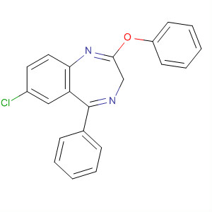 79555-11-6  3H-1,4-Benzodiazepine, 7-chloro-2-phenoxy-5-phenyl-