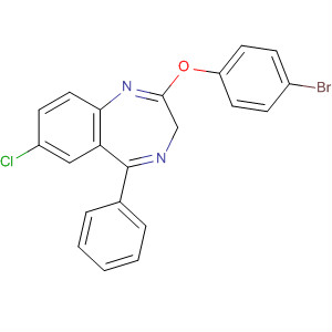 79555-19-4  3H-1,4-Benzodiazepine, 2-(4-bromophenoxy)-7-chloro-5-phenyl-