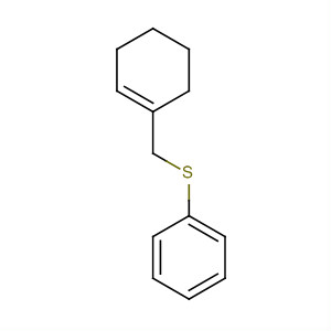 79597-48-1  Benzene, [(1-cyclohexen-1-ylmethyl)thio]-