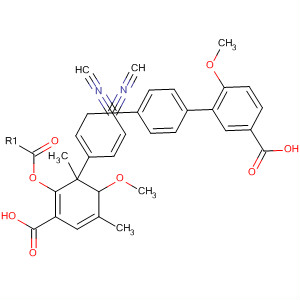 796049-22-4  Benzoic acid,3,3'-[[1,1'-biphenyl]-4,4'-diylbis[(Z)-methylidynenitrilo]]bis[4-methoxy-,dimethyl ester
