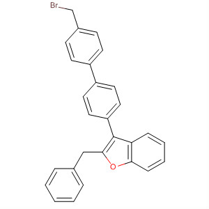 796071-49-3  Benzofuran, 3-[4'-(bromomethyl)[1,1'-biphenyl]-4-yl]-2-(phenylmethyl)-