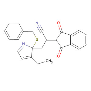 79640-97-4  Propanenitrile,2-(1,3-dihydro-1,3-dioxo-2H-inden-2-ylidene)-3-(3-ethyl-2(3H)-benzothiazolylidene)- 79640-97-4  Propanenitrile,2-(1,3-dihydro-1,3-dioxo-2H-inden-2-ylidene)-3-(3-ethyl-2(3H)-benzothiazolylidene)-