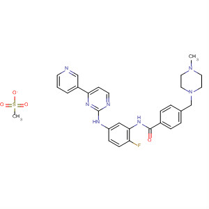 796738-48-2  Benzamide,N-[2-fluoro-5-[[4-(3-pyridinyl)-2-pyrimidinyl]amino]phenyl]-4-[(4-methyl-1-piperazinyl)methyl]-, methanesulfonate