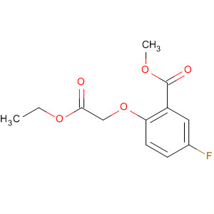 796851-83-7  Benzoic acid, 2-(2-ethoxy-2-oxoethoxy)-5-fluoro-, methyl ester