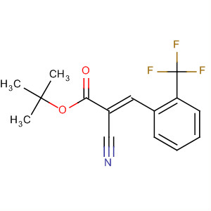 796856-26-3  2-Propenoic acid, 2-cyano-3-[2-(trifluoromethyl)phenyl]-,1,1-dimethylethyl ester, (2E)-