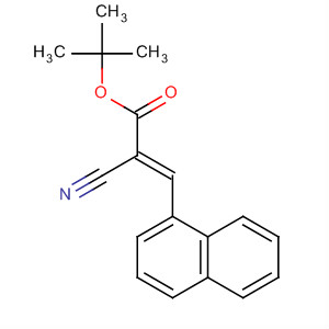 796856-27-4  2-Propenoic acid, 2-cyano-3-(1-naphthalenyl)-, 1,1-dimethylethyl ester,(2E)-