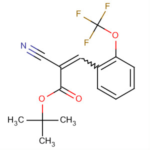 796856-39-8  2-Propenoic acid, 2-cyano-3-[2-(trifluoromethoxy)phenyl]-,1,1-dimethylethyl ester
