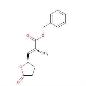 796866-44-9  2-Propenoic acid, 2-methyl-3-[(2R)-tetrahydro-5-oxo-2-furanyl]-,phenylmethyl ester, (2E)-