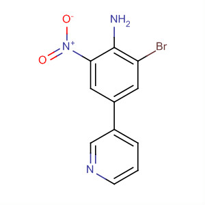 797047-13-3  Benzenamine, 2-bromo-6-nitro-4-(3-pyridinyl)-