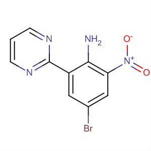 797047-19-9  Benzenamine, 4-bromo-2-nitro-6-(2-pyrimidinyl)-