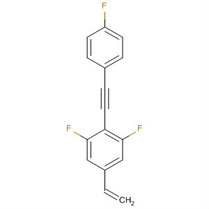 797047-47-3  Benzene, 5-ethenyl-1,3-difluoro-2-[(4-fluorophenyl)ethynyl]-