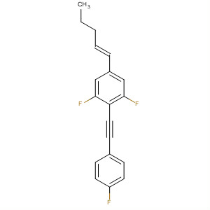 797047-65-5  Benzene, 1,3-difluoro-2-[(4-fluorophenyl)ethynyl]-5-(1E)-1-pentenyl-