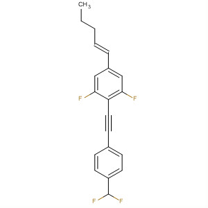 797047-67-7  Benzene,2-[[4-(difluoromethyl)phenyl]ethynyl]-1,3-difluoro-5-(1E)-1-pentenyl-