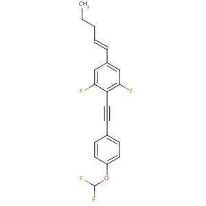 797047-69-9  Benzene,2-[[4-(difluoromethoxy)phenyl]ethynyl]-1,3-difluoro-5-(1E)-1-pentenyl-