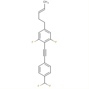 797047-78-0  Benzene,2-[[4-(difluoromethyl)phenyl]ethynyl]-1,3-difluoro-5-(3E)-3-pentenyl-