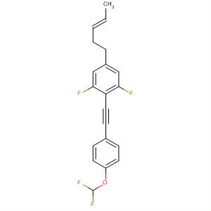 797047-80-4  Benzene,2-[[4-(difluoromethoxy)phenyl]ethynyl]-1,3-difluoro-5-(3E)-3-pentenyl-