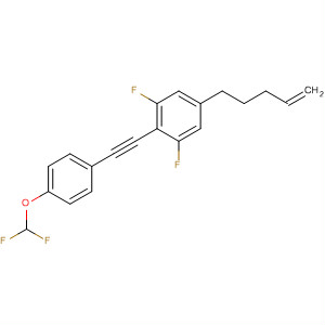 797047-86-0  Benzene,2-[[4-(difluoromethoxy)phenyl]ethynyl]-1,3-difluoro-5-(4-pentenyl)-