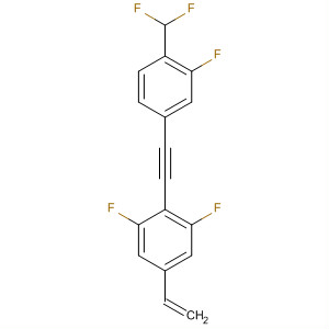 797047-90-6  Benzene,2-[[4-(difluoromethyl)-3-fluorophenyl]ethynyl]-5-ethenyl-1,3-difluoro-