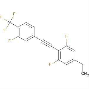 797047-91-7  Benzene,5-ethenyl-1,3-difluoro-2-[[3-fluoro-4-(trifluoromethyl)phenyl]ethynyl]-