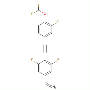 797047-92-8  Benzene,2-[[4-(difluoromethoxy)-3-fluorophenyl]ethynyl]-5-ethenyl-1,3-difluoro-