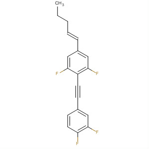 797048-06-7  Benzene, 2-[(3,4-difluorophenyl)ethynyl]-1,3-difluoro-5-(1E)-1-pentenyl-