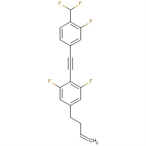 797048-14-7  Benzene,5-(3-butenyl)-2-[[4-(difluoromethyl)-3-fluorophenyl]ethynyl]-1,3-difluoro-