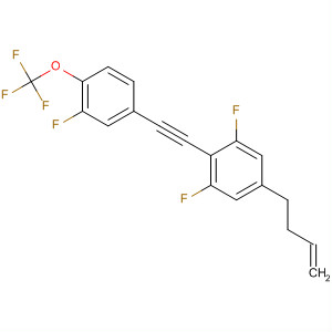 797048-17-0  Benzene,5-(3-butenyl)-1,3-difluoro-2-[[3-fluoro-4-(trifluoromethoxy)phenyl]ethynyl]-
