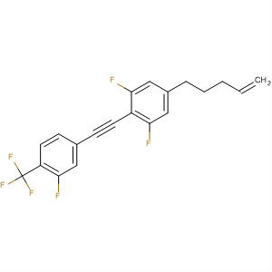 797048-27-2  Benzene,1,3-difluoro-2-[[3-fluoro-4-(trifluoromethyl)phenyl]ethynyl]-5-(4-pentenyl)-