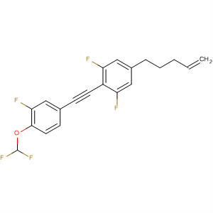 797048-28-3  Benzene,2-[[4-(difluoromethoxy)-3-fluorophenyl]ethynyl]-1,3-difluoro-5-(4-pentenyl)-