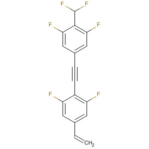 797048-34-1  Benzene,2-[[4-(difluoromethyl)-3,5-difluorophenyl]ethynyl]-5-ethenyl-1,3-difluoro-