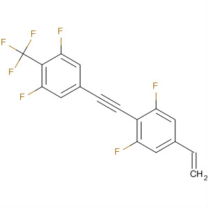 797048-35-2  Benzene,2-[[3,5-difluoro-4-(trifluoromethyl)phenyl]ethynyl]-5-ethenyl-1,3-difluoro-