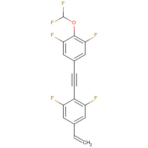 797048-36-3  Benzene,2-[[4-(difluoromethoxy)-3,5-difluorophenyl]ethynyl]-5-ethenyl-1,3-difluoro-