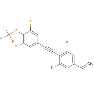 797048-37-4  Benzene,2-[[3,5-difluoro-4-(trifluoromethoxy)phenyl]ethynyl]-5-ethenyl-1,3-difluoro-