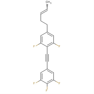 797048-60-3  Benzene,5-[[2,6-difluoro-4-(3E)-3-pentenylphenyl]ethynyl]-1,2,3-trifluoro-