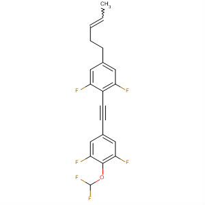 797048-64-7  Benzene,2-(difluoromethoxy)-5-[[2,6-difluoro-4-(3E)-3-pentenylphenyl]ethynyl]-1,3-difluoro-